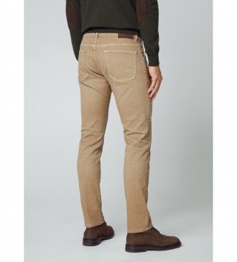 Hackett London Pigment beige trousers