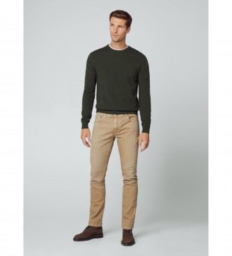 Hackett London Pigment beige trousers