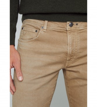 Hackett London Pigment beige trousers