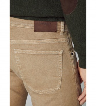 Hackett London Pigment beige trousers