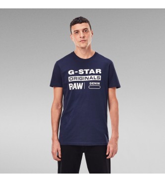 G-Star T-shirt Graphic 8 navy