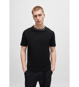 BOSS Camiseta Marca negro