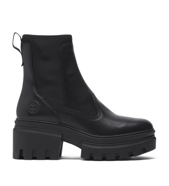 Timberland Everleigh mid-calf leather chelsea boots black