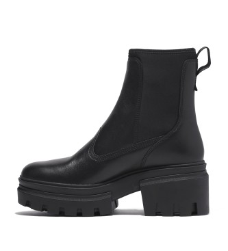 Timberland Everleigh mid-calf leather chelsea boots black