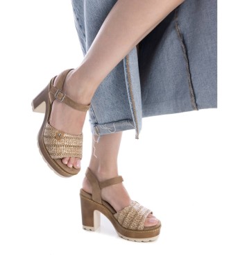 Refresh Sandalias172704 taupe