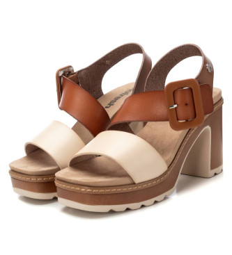 Refresh Sandals 172843 taupe