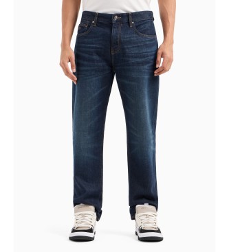 Armani Exchange Jeans J13 de corte slim en denim ndigo ASV azul