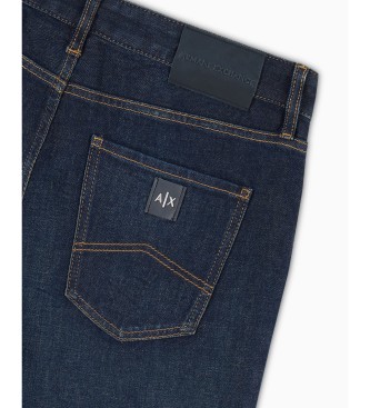 Armani Exchange Jeans J13 de corte slim en denim ndigo ASV azul