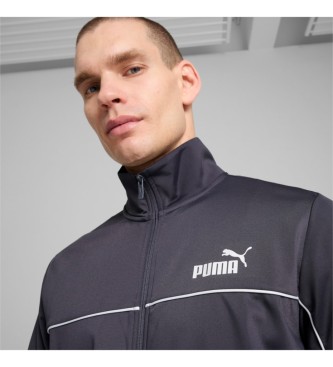 Puma Poly Piping Trainingsanzug grau