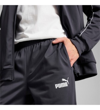 Puma Poly Piping Trainingsanzug grau