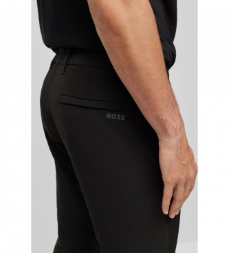 BOSS Commuter Slim Chino Trousers sort