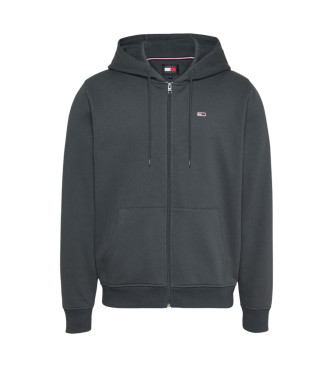 Tommy Jeans Sweatshirt med dragkedja Reg S marinbl