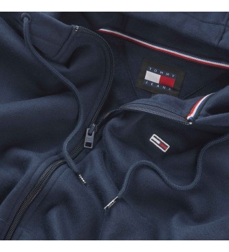 Tommy Jeans Zip-up sweatshirt Reg S navy