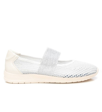 Xti Silver casual ballerinas