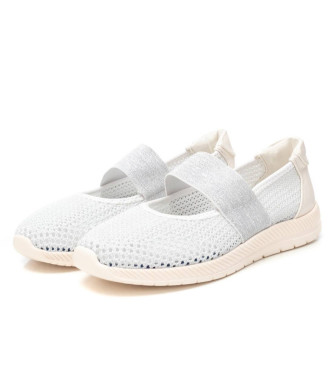 Xti Silver casual ballerinas