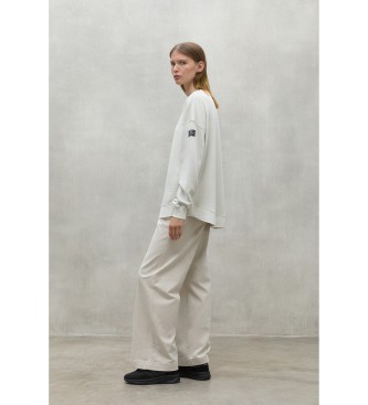 ECOALF Sweat-shirt Elvas blanc