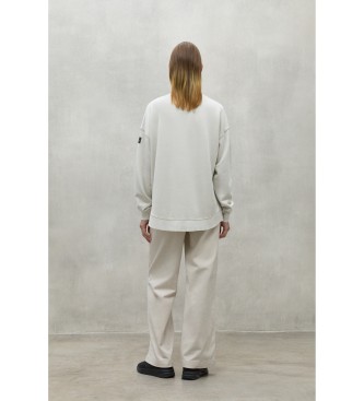 ECOALF Sweat-shirt Elvas blanc