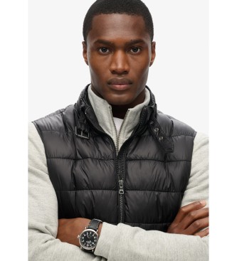 Superdry Gilet lger rembourr noir