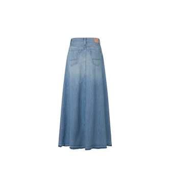 Pepe Jeans Falda vaquera maxi azul