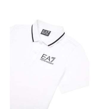 EA7 Core Identity polo shirt white