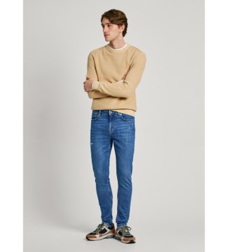 Pepe Jeans Calas de ganga skinny azuis