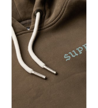 Superdry Tattoo Graphic sweatshirt grn