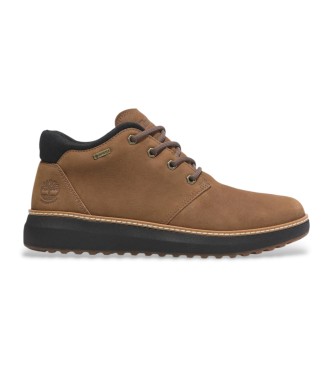 Timberland Stivali chukka in pelle marrone Hudson Road con membrana Gore-Tex  