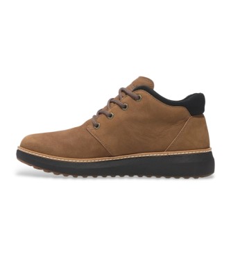 Timberland Stivali chukka in pelle marrone Hudson Road con membrana Gore-Tex  