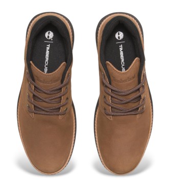 Timberland Stivali chukka in pelle marrone Hudson Road con membrana Gore-Tex  