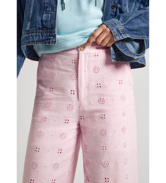 Pepe Jeans Pantalon rose Dory