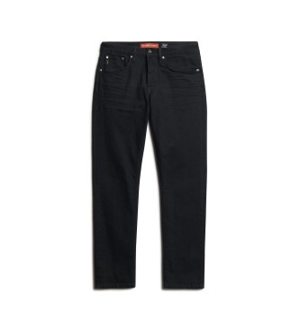 Superdry Straight cut, slim fit Vintage jeans black