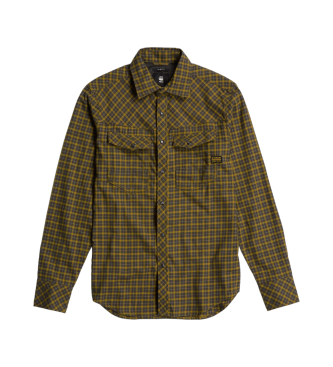 G-Star Camisa Dakota Slim verde