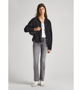 Pepe Jeans Grijze Slim Jeans