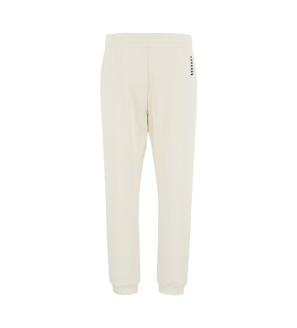 EA7 Pantaln de chndal Core Identity de mezcla de algodn beige