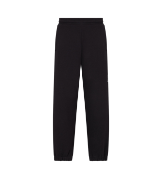 EA7 Pantalon de survtement noir Core Identity