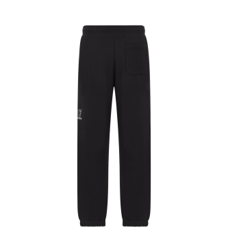 EA7 Pantalon de survtement noir Core Identity