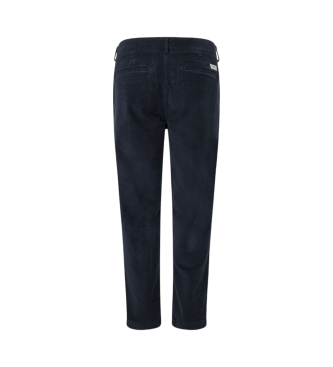 Pepe Jeans Calas chino slim Veludo cotel marinho