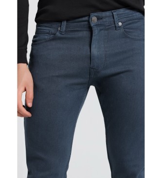 Six Valves Jean skinny 132292 Bleu