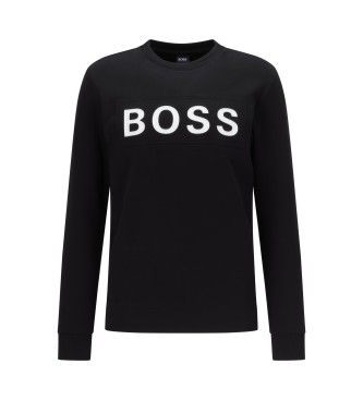 BOSS Sweatshirt Salbo schwarz