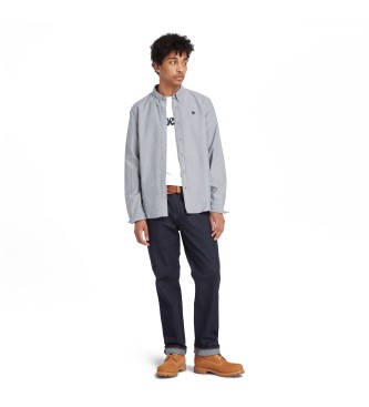 Timberland Long sleeve grey oxford shirt