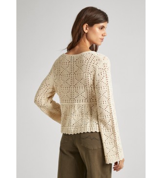 Pepe Jeans Gaelle beige jumper