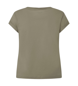 Pepe Jeans Maglietta verde Evette