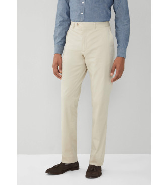 Hackett London Sanderson Classic Beige Chino Trousers