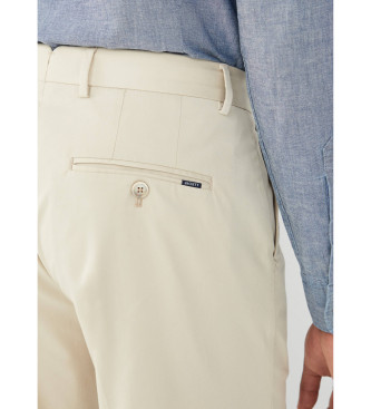 Hackett London Sanderson Classic Beige Chino Trousers