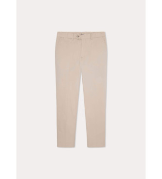 Hackett London Sanderson Classic Beige Chino Trousers