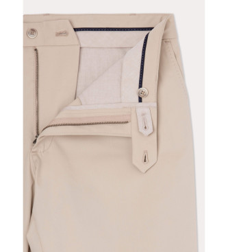 Hackett London Sanderson Classic Beige Chino Trousers