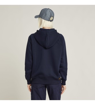 G-Star Mikina s kapuco Premium Core 2.1 Hooded Zip Thru Navy