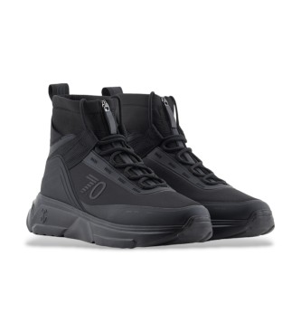 EA7 Baskets montantes noires