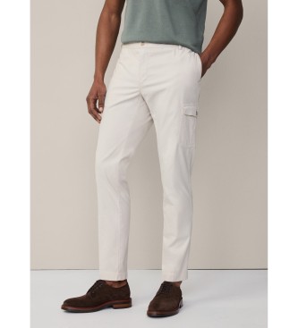 Hackett London Calas cargo Canvas bege