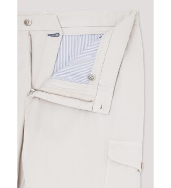 Hackett London Calas cargo Canvas bege